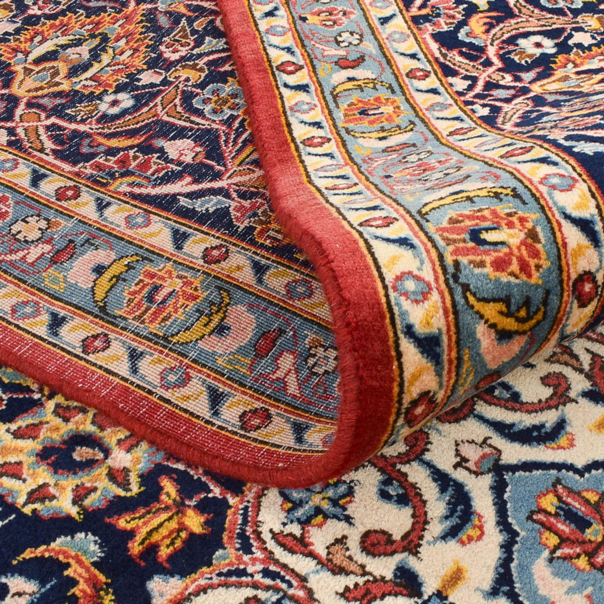 Tapis persan - Keshan - 412 x 300 cm - rouge