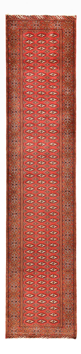 Tapis de couloir Tapis Turkaman - 369 x 86 cm - rouge