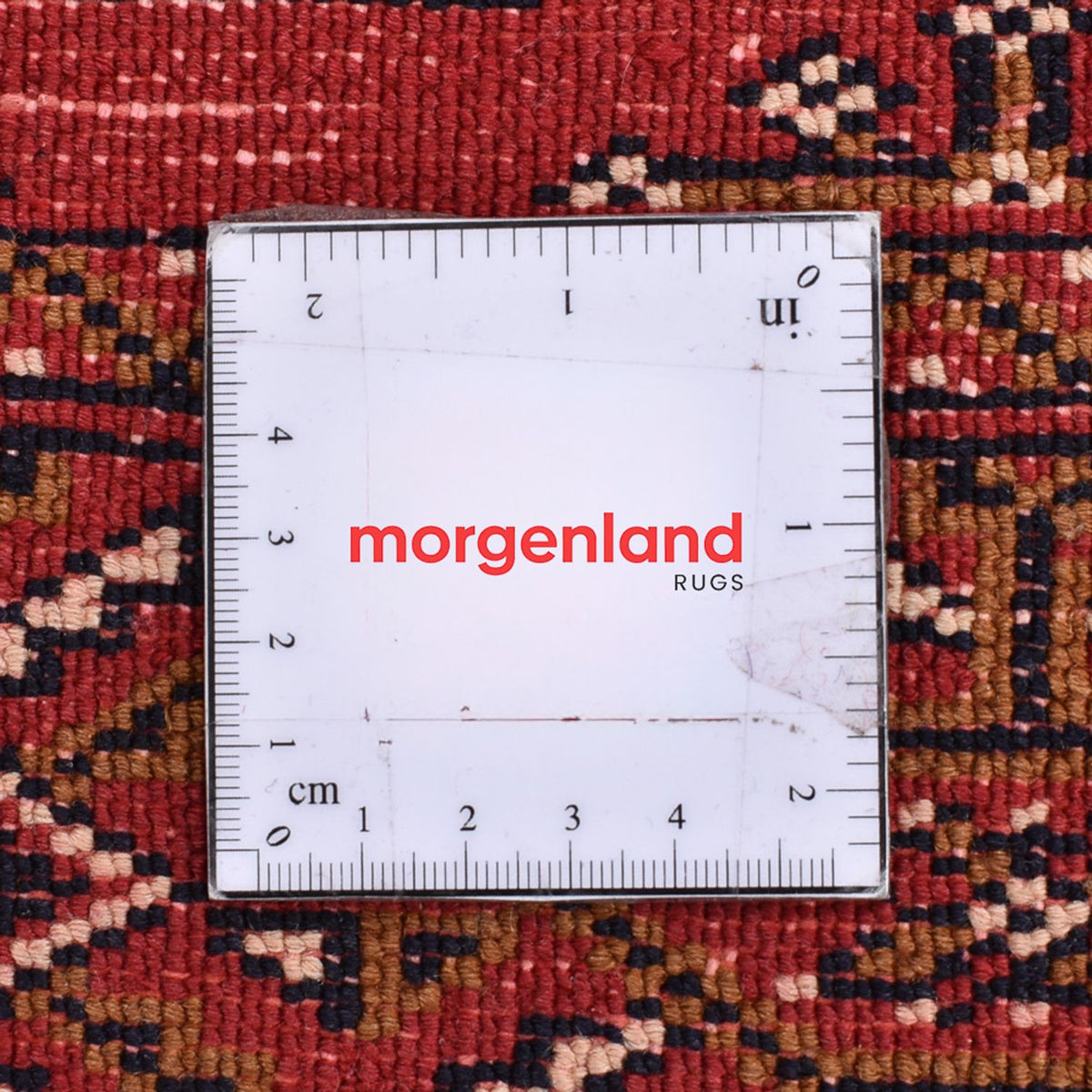 Tapis de couloir Tapis Turkaman - 369 x 86 cm - rouge