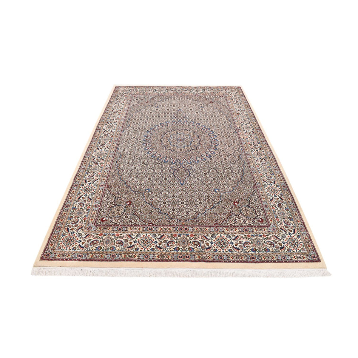 Tapis persan - Classique - 300 x 197 cm - taupe