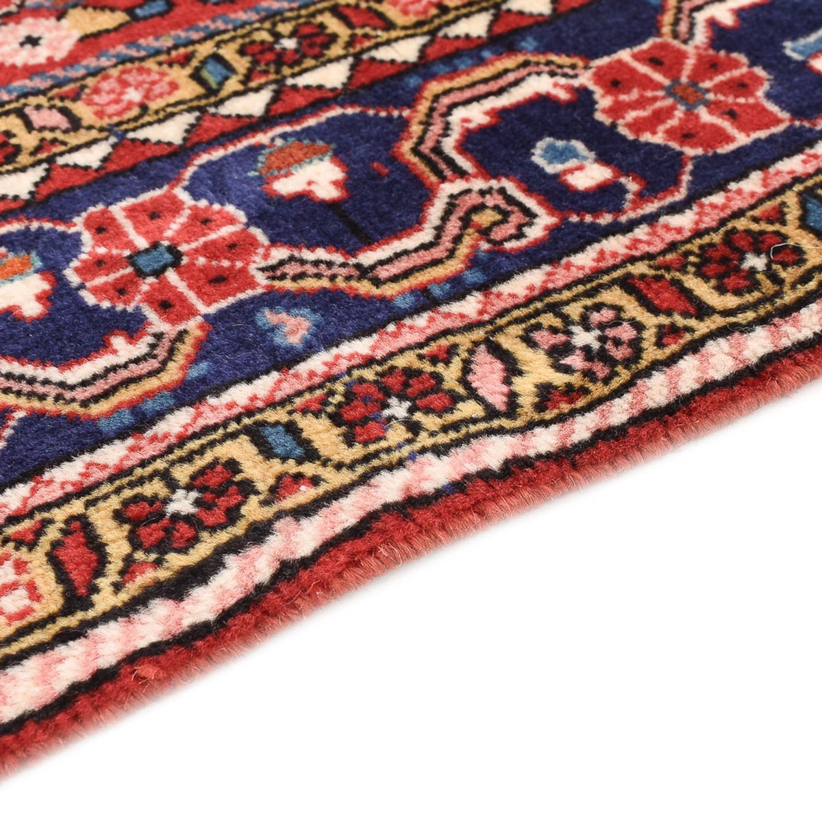Tapis persan - Nomadic - 149 x 110 cm - rouge
