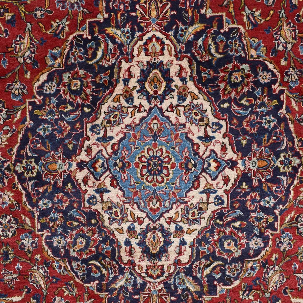 Tapis persan - Keshan - 450 x 300 cm - rouge