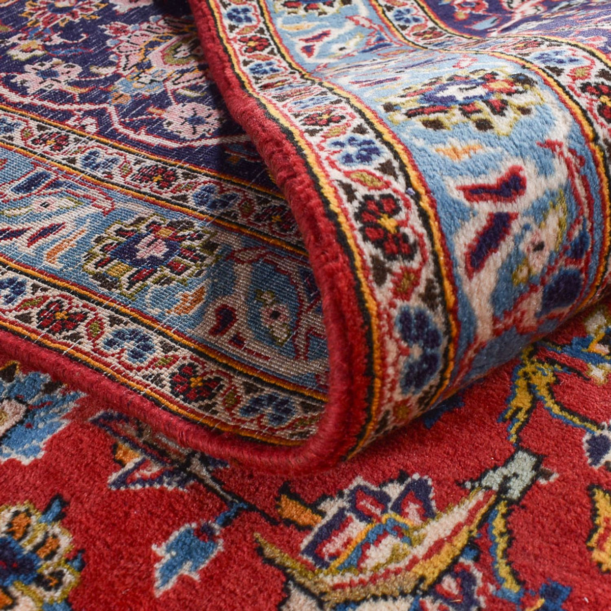 Tapis persan - Keshan - 450 x 300 cm - rouge