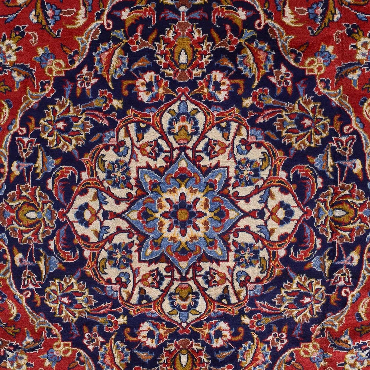 Tapis persan - Keshan - 487 x 300 cm - rouge