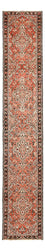 Tapis de couloir Tapis persan - Nomadic - 468 x 85 cm - rouge clair