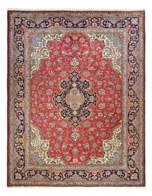 Tapis persan - Tabriz - Royal - 400 x 307 cm - rouge