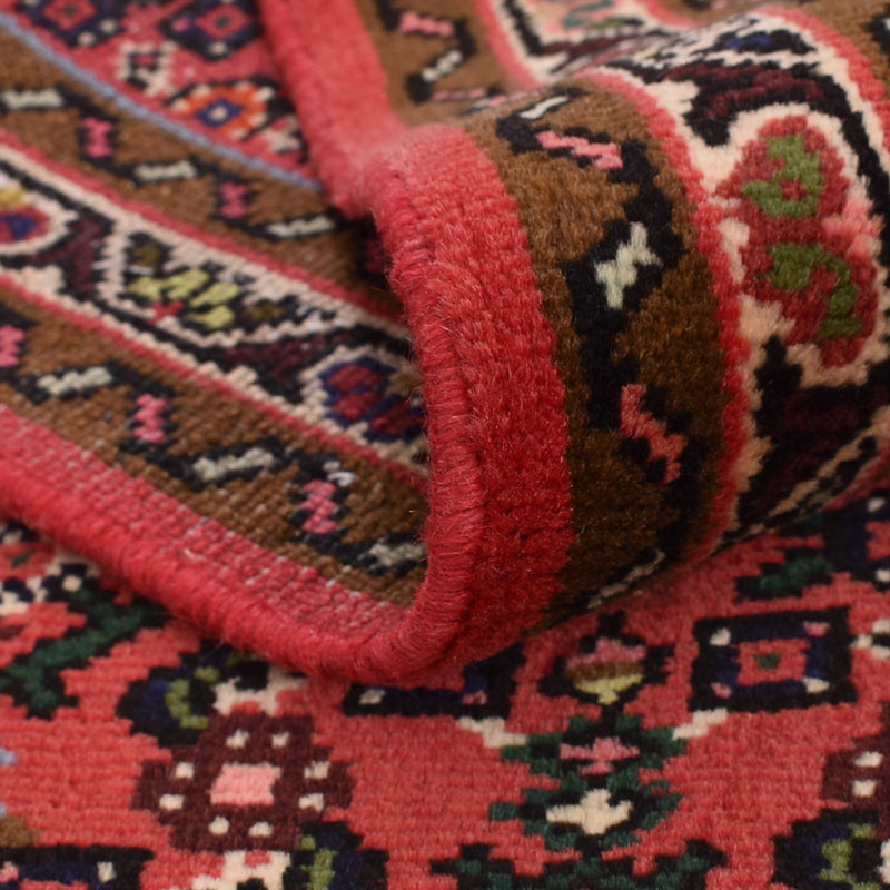 Tapis de couloir Tapis persan - Nomadic - 480 x 78 cm - rouge