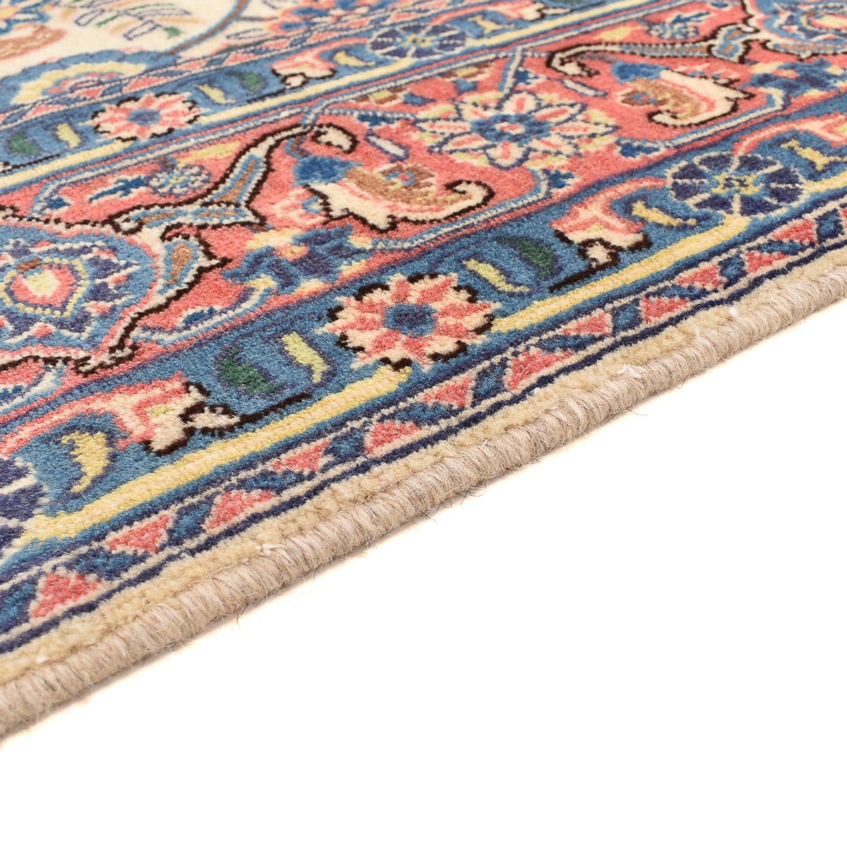 Tapis persan - Keshan carré - 192 x 195 cm - multicolore