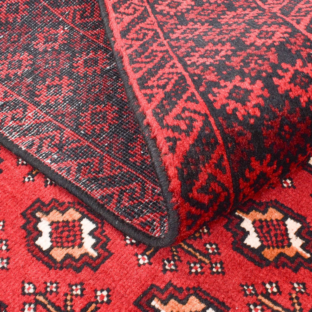 Tapis de couloir Tapis persan - Nomadic - 178 x 102 cm - rouge