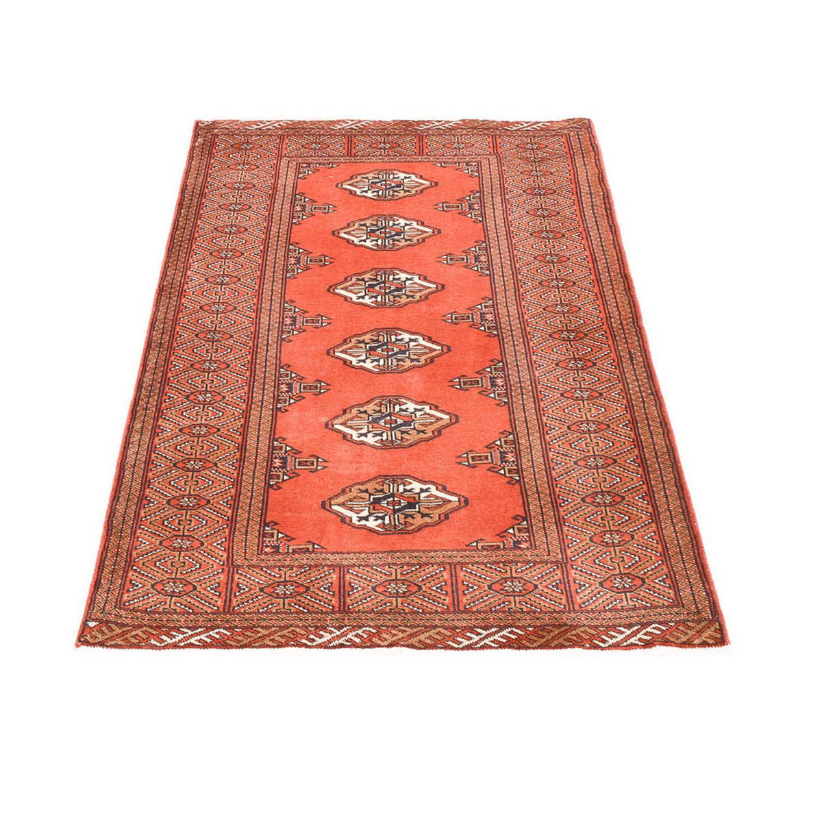 Tapis persan - Nomadic - 151 x 100 cm - orange