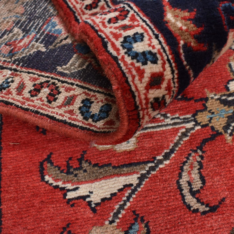 Tapis de couloir Tapis persan - Nomadic - 400 x 161 cm - rouge