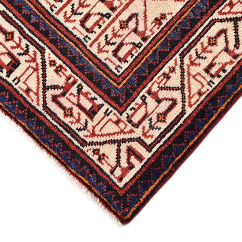 Tapis persan - Classique - 155 x 100 cm - rouge