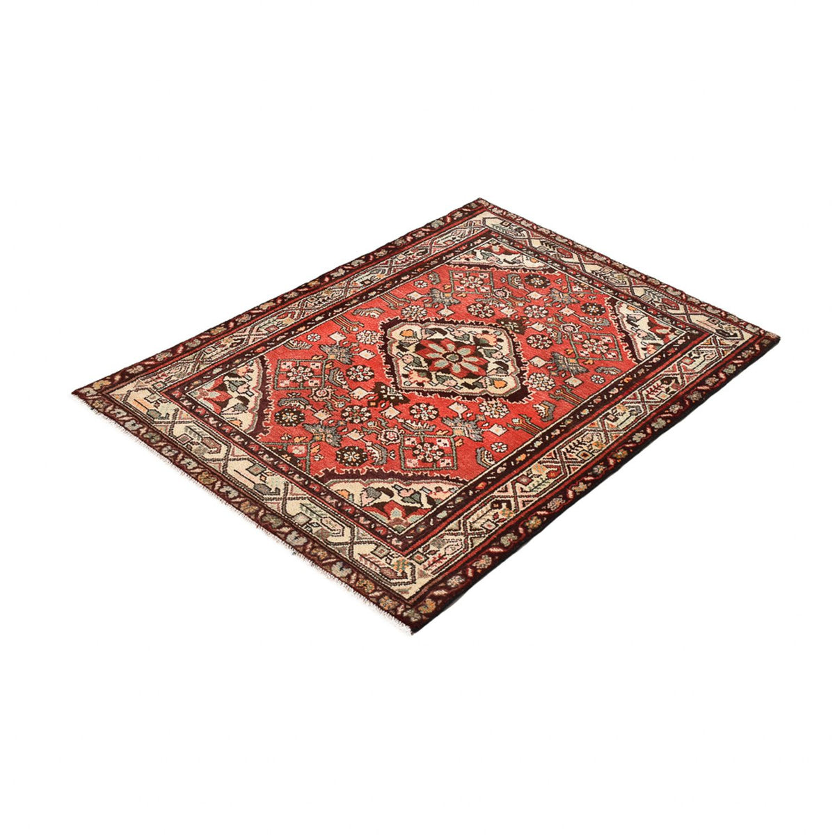Tapis persan - Nomadic - 154 x 100 cm - rouge