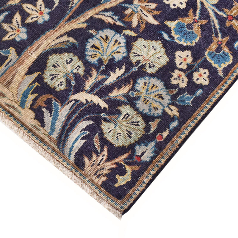 Tapis persan - Classique - 240 x 139 cm - bleu foncé