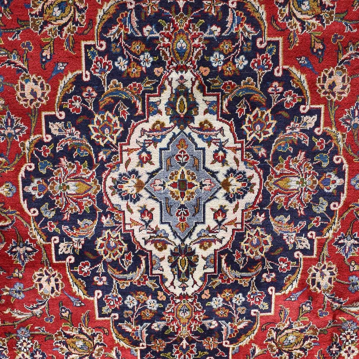 Tapis persan - Keshan - 470 x 298 cm - rouge