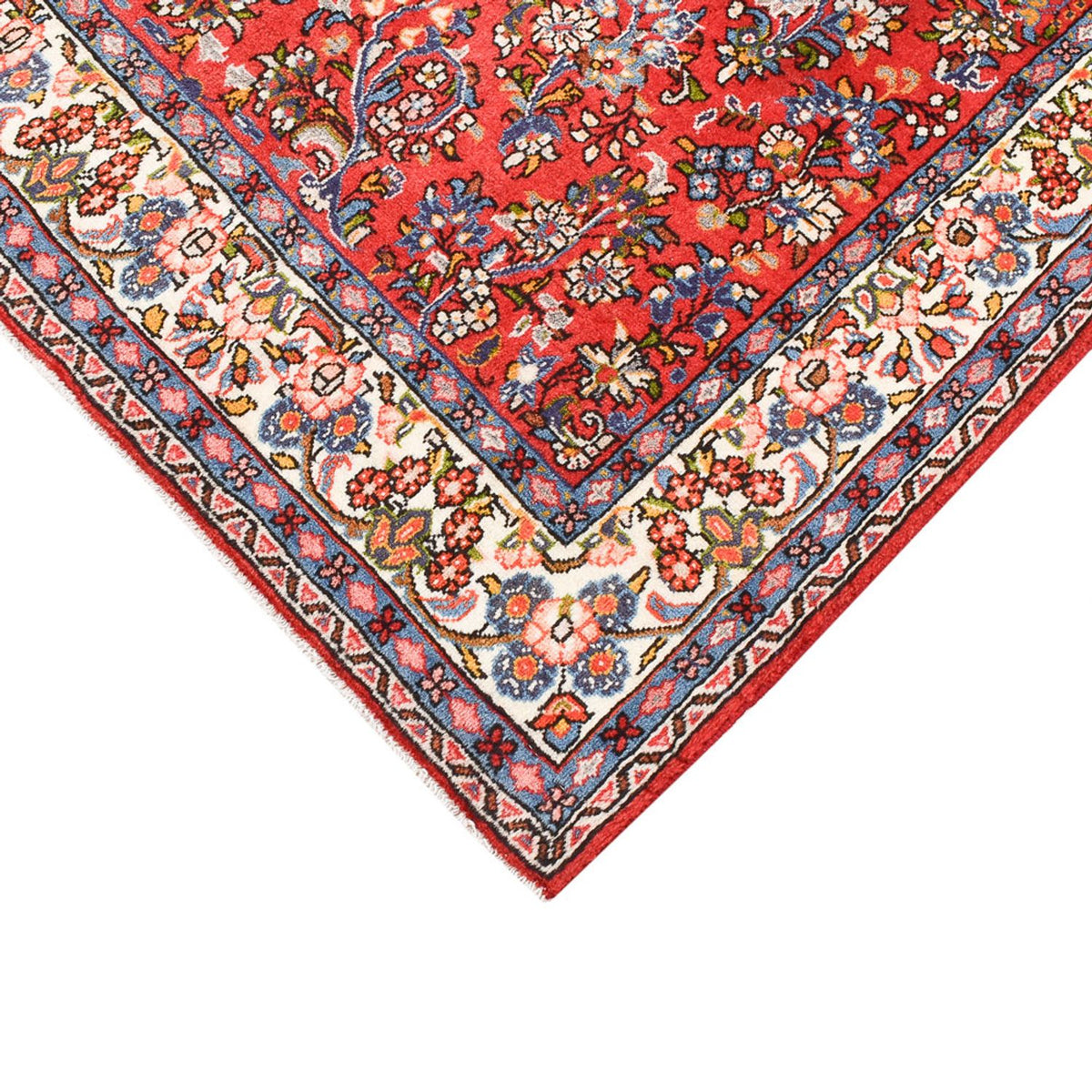 Tapis persan - Classique - 207 x 127 cm - rouge