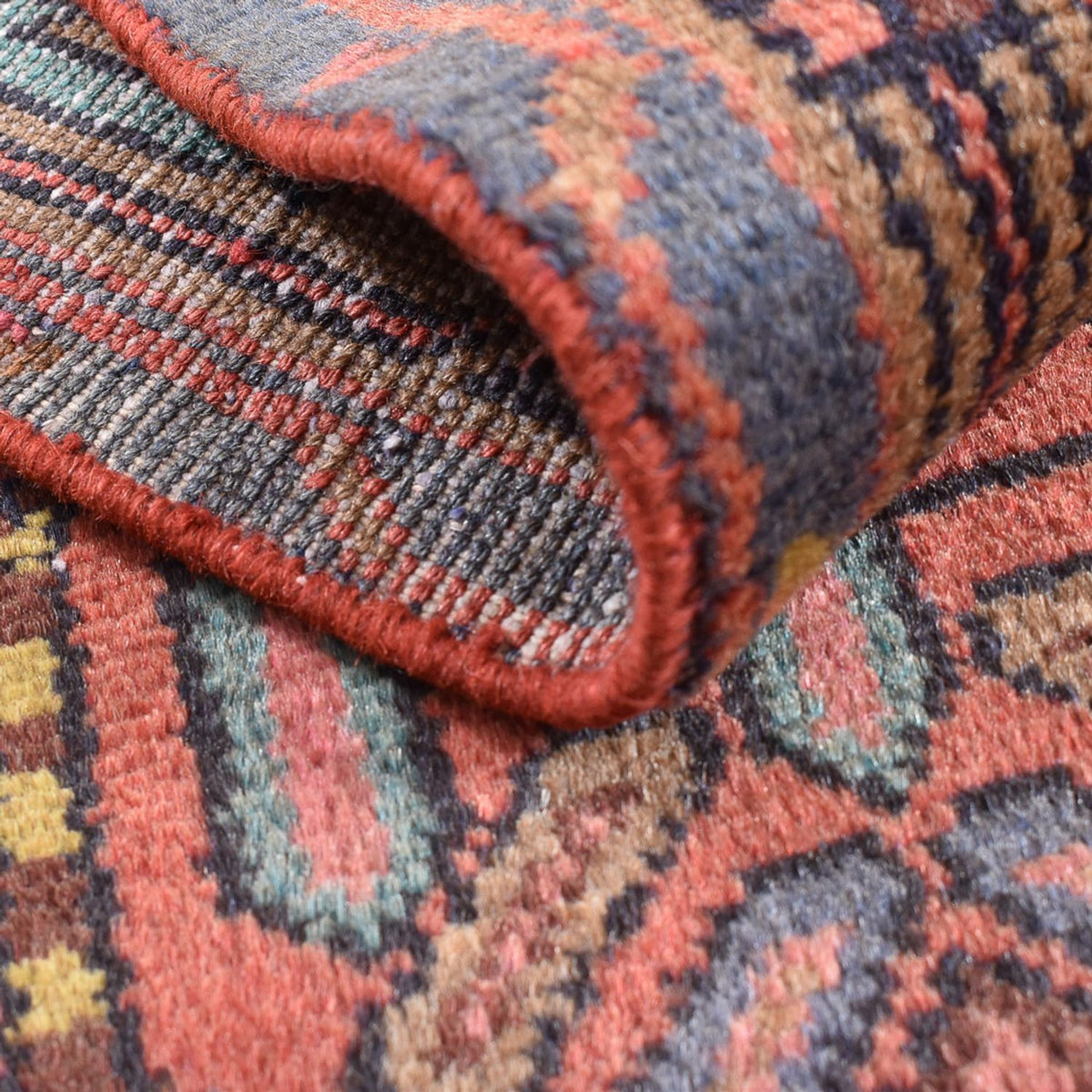 Tapis de couloir Tapis persan - Nomadic - 294 x 75 cm - rouille