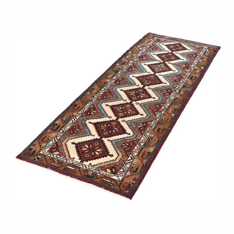 Tapis de couloir Tapis persan - Nomadic - 285 x 78 cm - multicolore