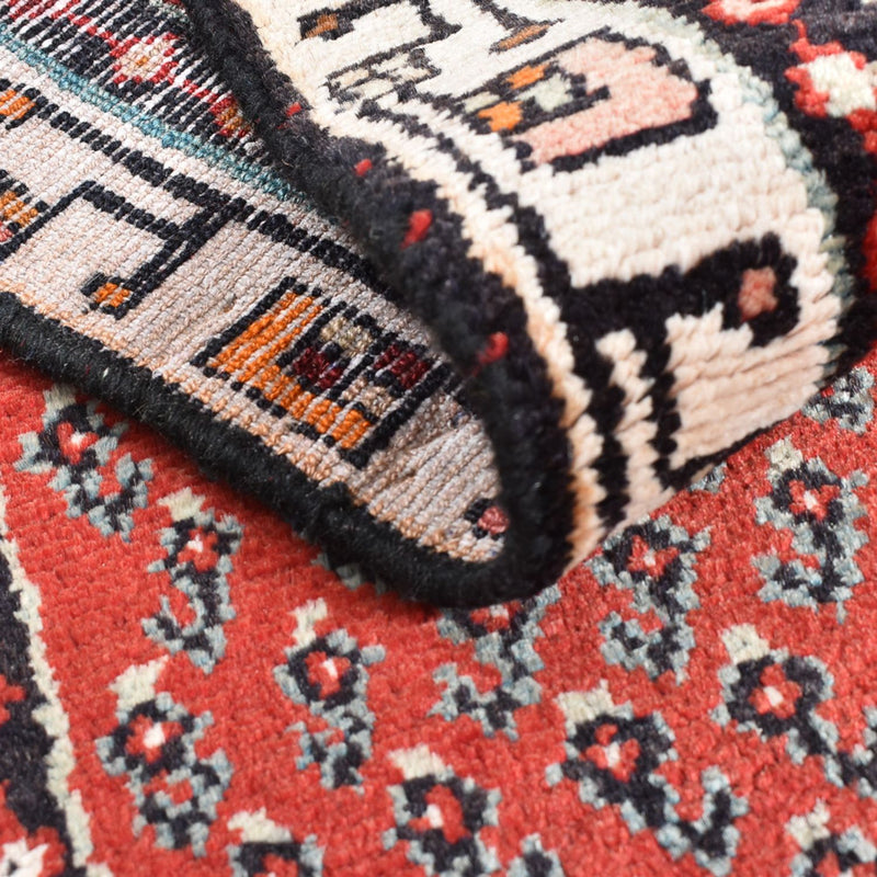 Tapis de couloir Tapis persan - Nomadic - 260 x 70 cm - rouge