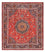 Tapis persan - Classique originale - 340 x 303 cm - rouge