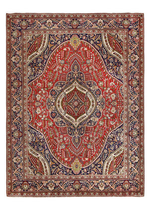 Tapis persan - Tabriz - 393 x 295 cm - rouge
