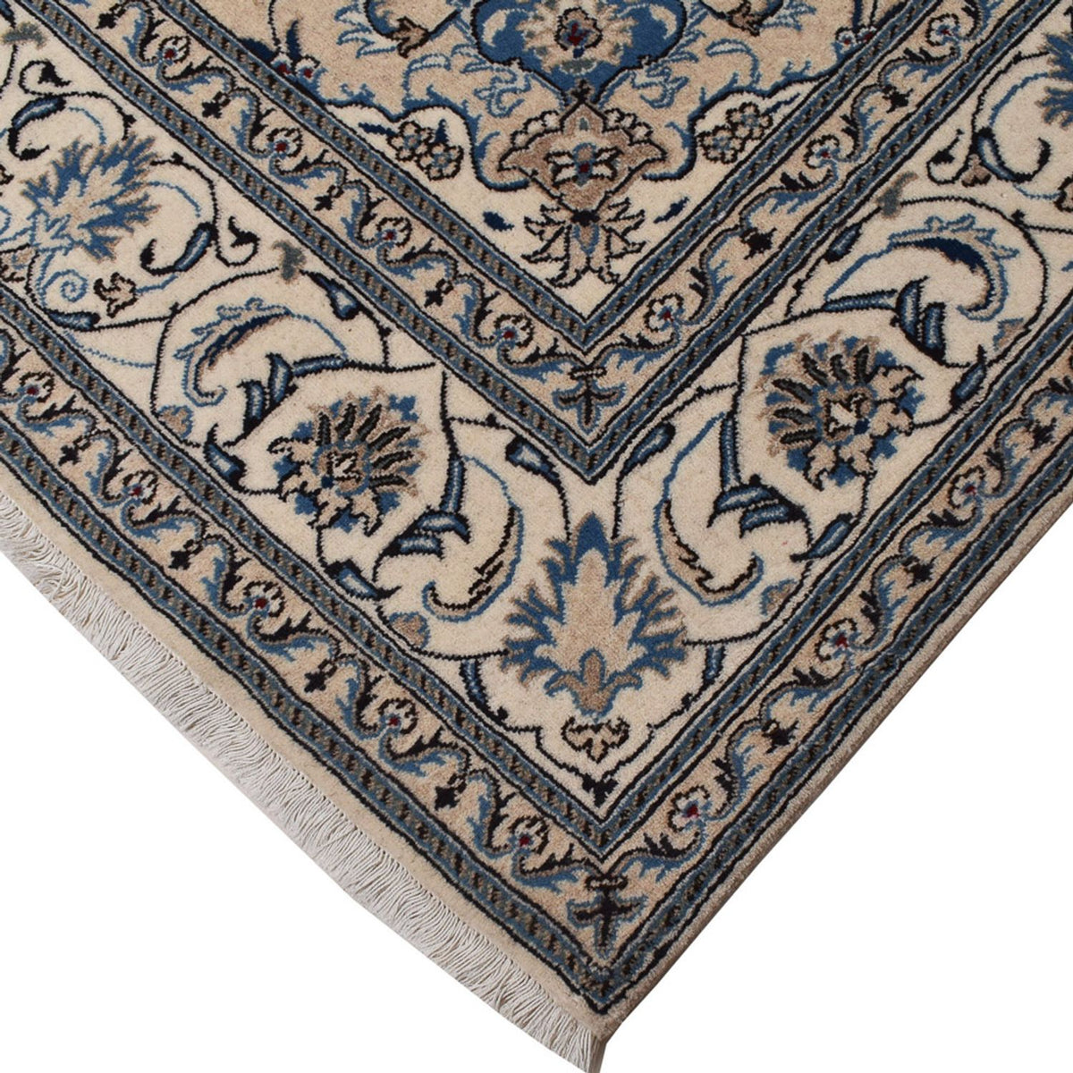 Tapis persan - Nain - 303 x 192 cm - beige