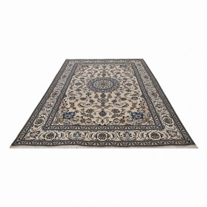 Tapis persan - Nain - 303 x 192 cm - beige