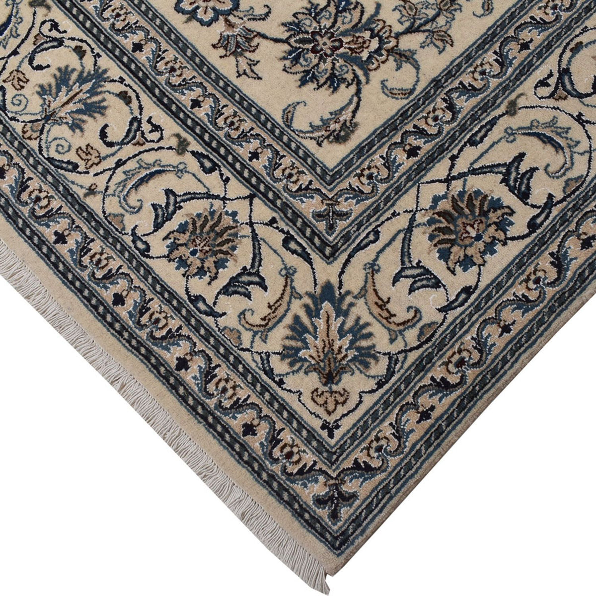 Tapis persan - Nain - 302 x 193 cm - beige