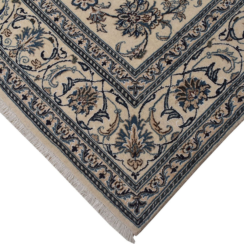 Tapis persan - Nain - 302 x 193 cm - beige