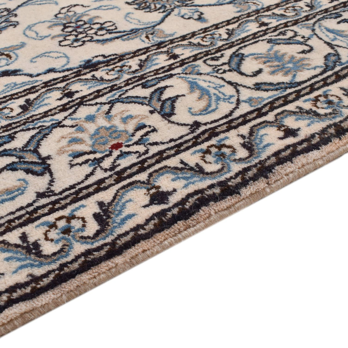 Tapis persan - Nain - 218 x 150 cm - crème