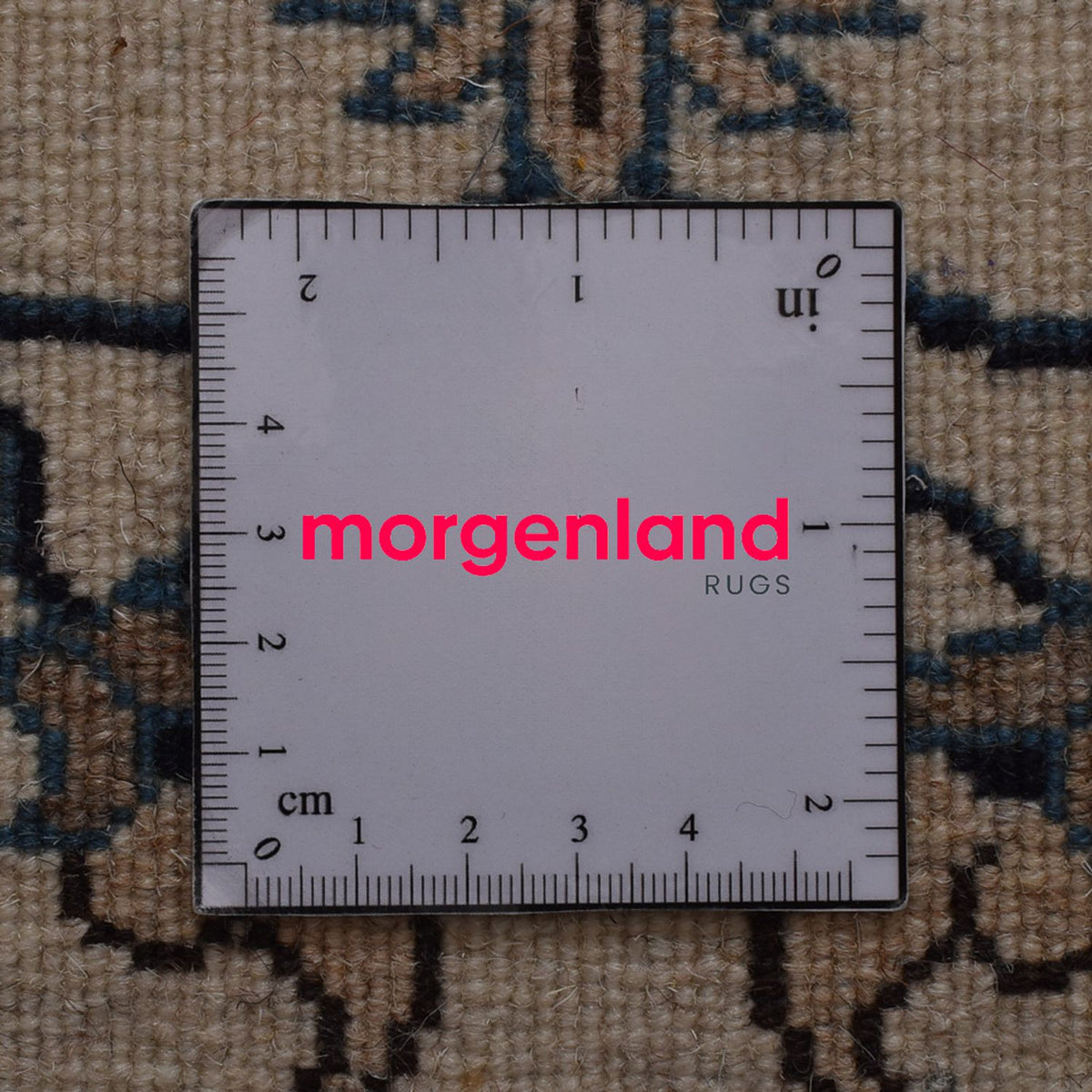 Tapis persan - Nain - 140 x 69 cm - crème