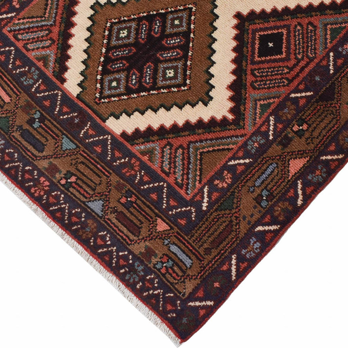 Tapis de couloir Tapis persan - Nomadic - 302 x 80 cm - multicolore