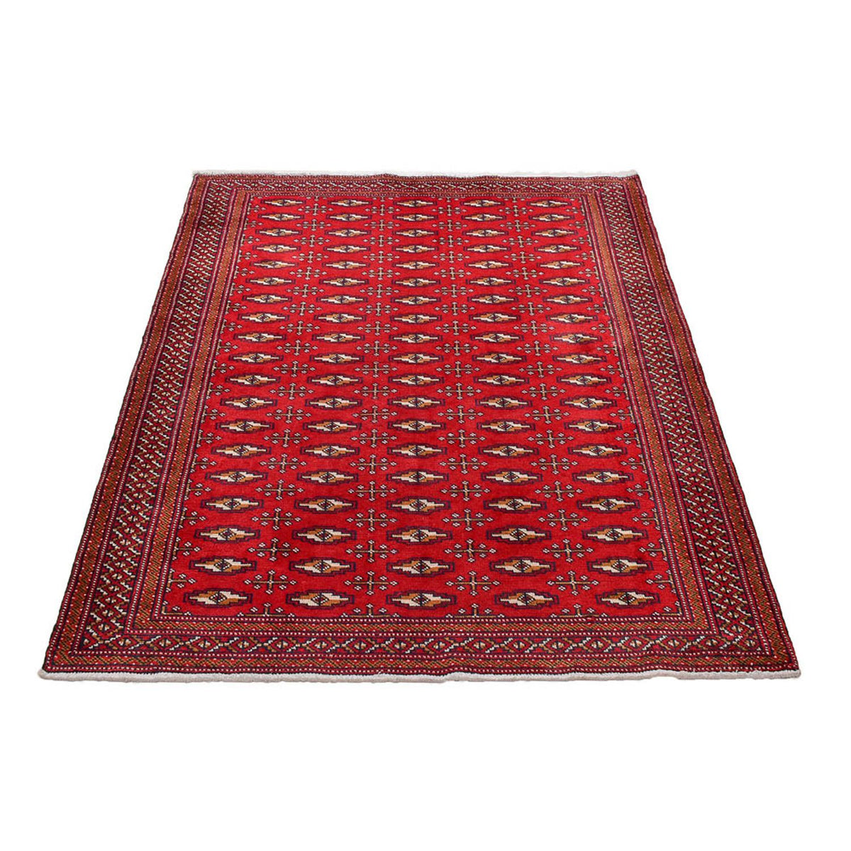 Tapis Turkaman - 175 x 128 cm - rouge
