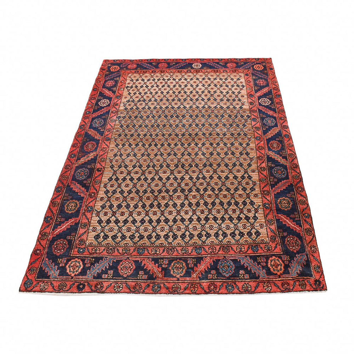 Tapis persan - Nomadic - 198 x 123 cm - multicolore