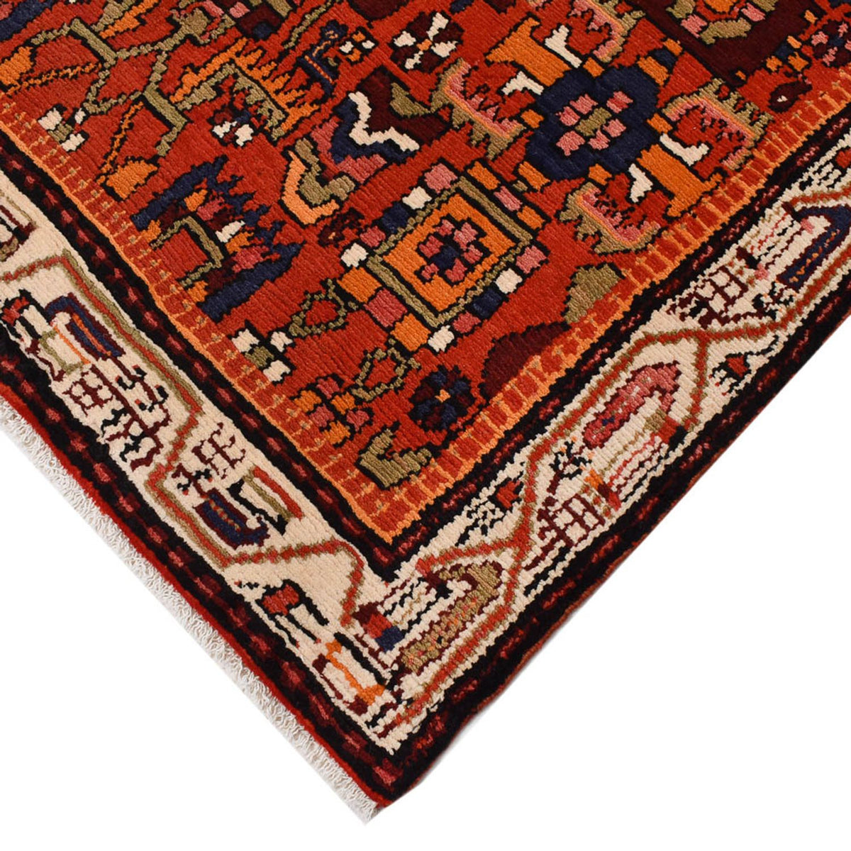 Tapis persan - Nomadic - 209 x 139 cm - multicolore
