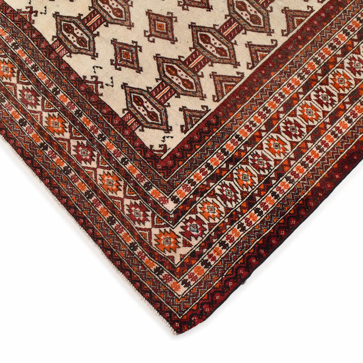 Tapis Turkaman - 204 x 121 cm - beige