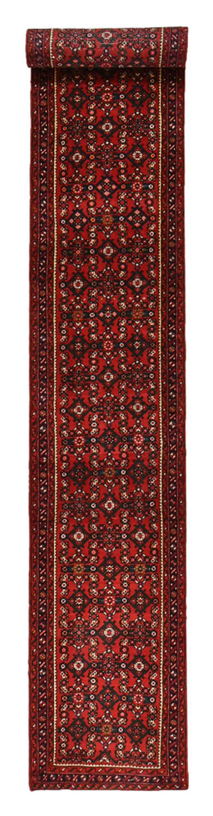 Tapis de couloir Tapis persan - Nomadic - 490 x 70 cm - rouge