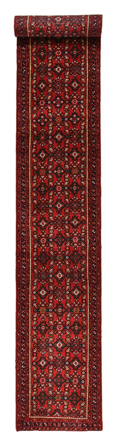 Tapis de couloir Tapis persan - Nomadic - 490 x 70 cm - rouge