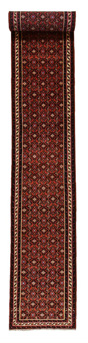 Tapis de couloir Tapis persan - Nomadic - 584 x 67 cm - rouge