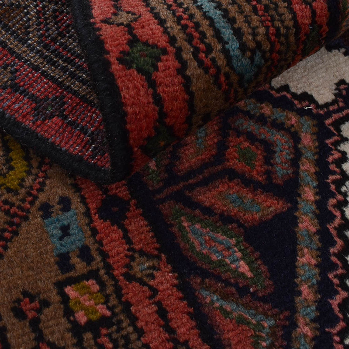 Tapis de couloir Tapis persan - Nomadic - 297 x 76 cm - rouille