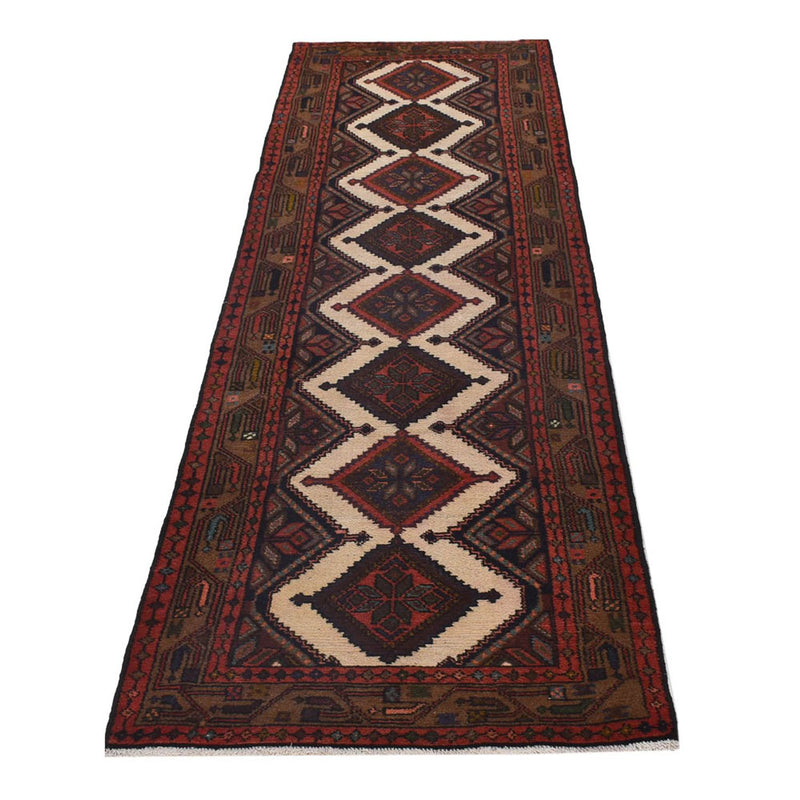 Tapis de couloir Tapis persan - Nomadic - 297 x 76 cm - rouille