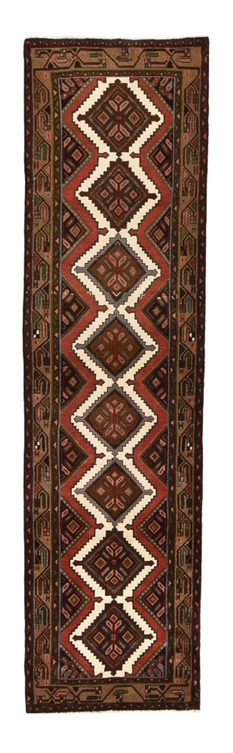 Tapis de couloir Tapis persan - Nomadic - 287 x 78 cm - rouille