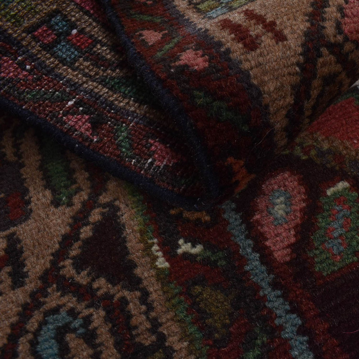 Tapis de couloir Tapis persan - Nomadic - 287 x 78 cm - rouille