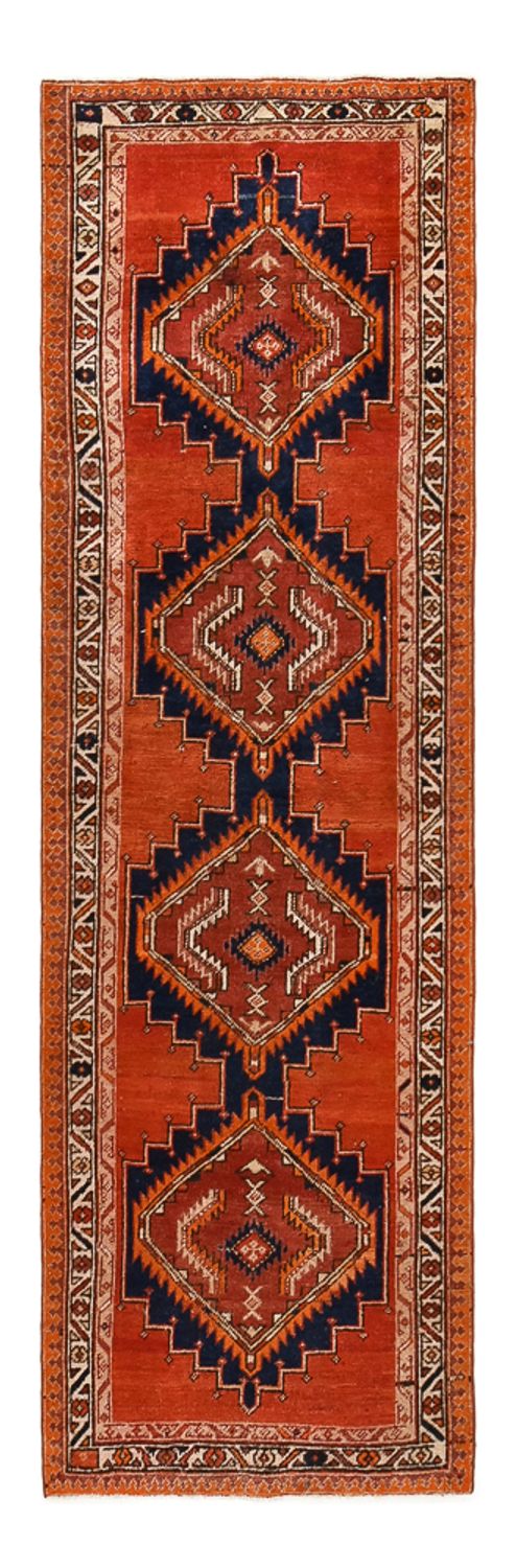 Tapis de couloir Tapis persan - Nomadic - 315 x 93 cm - rouge