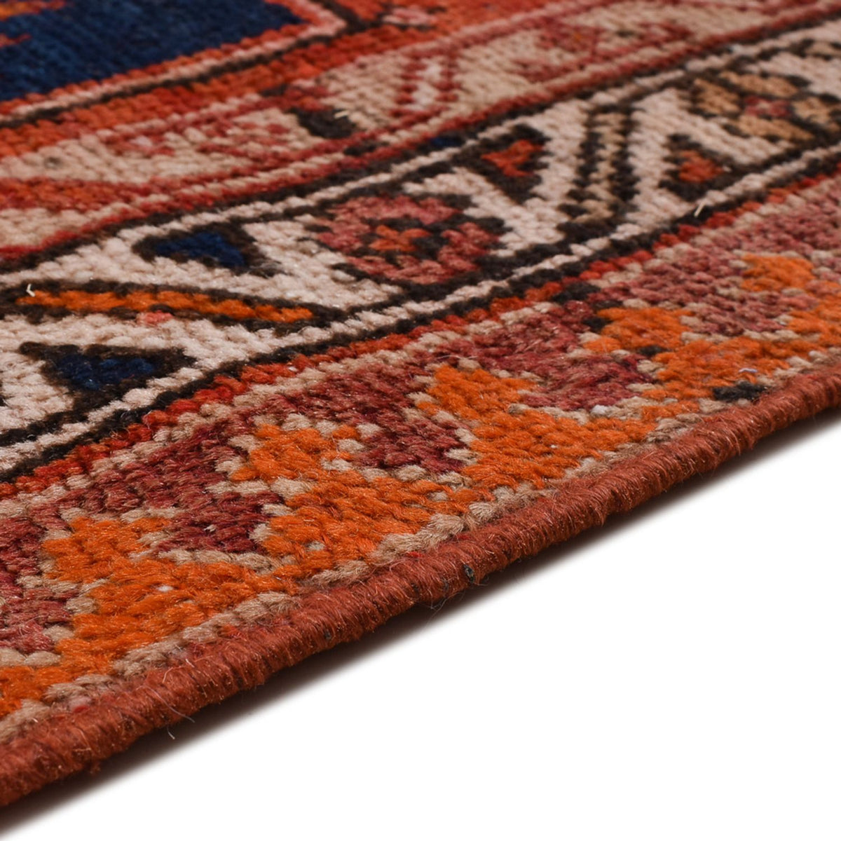 Tapis de couloir Tapis persan - Nomadic - 315 x 93 cm - rouge