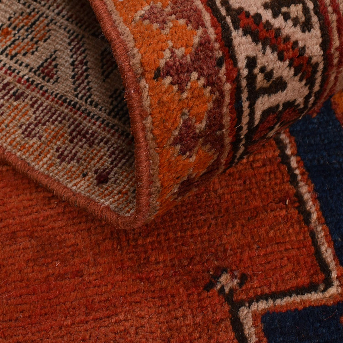 Tapis de couloir Tapis persan - Nomadic - 315 x 93 cm - rouge