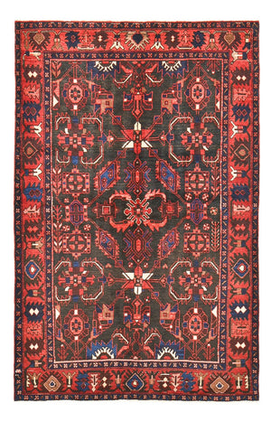 Tapis persan - Nomadic - 212 x 139 cm - rouge