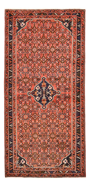 Tapis de couloir Tapis persan - Nomadic - 240 x 116 cm - rouge clair