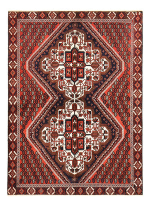 Tapis persan - Nomadic - 174 x 126 cm - rouille
