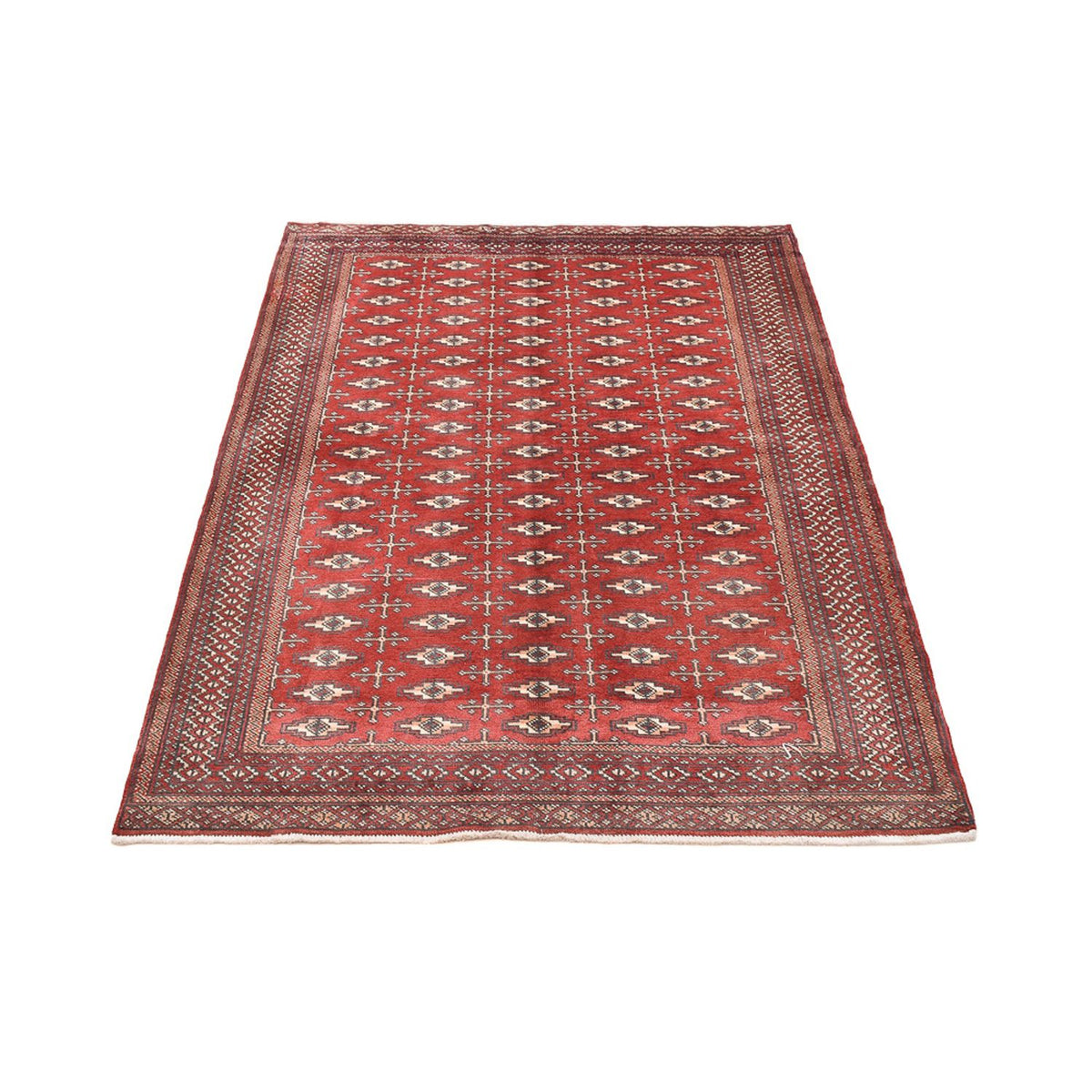 Tapis Turkaman - 190 x 130 cm - rouge